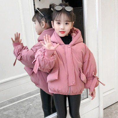 Зимно детско яке за момиета в три цвята