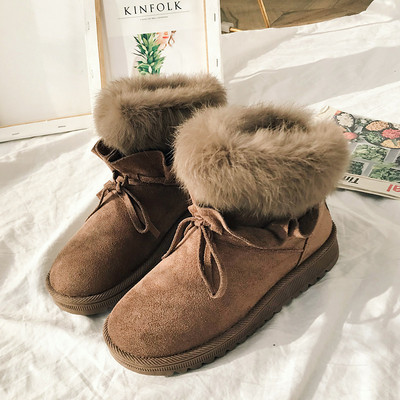 Modern női csizma két színben