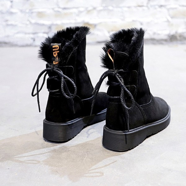 Női csizma szürke és fekete színben