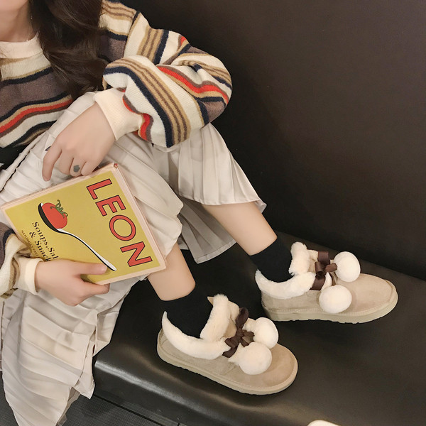 Női pehelycsizma három színben