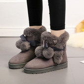 Stílusos női pehelycsizma három színben