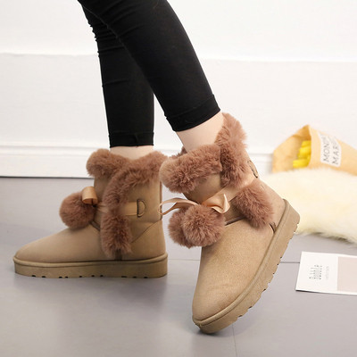 Stílusos női pehelycsizma három színben