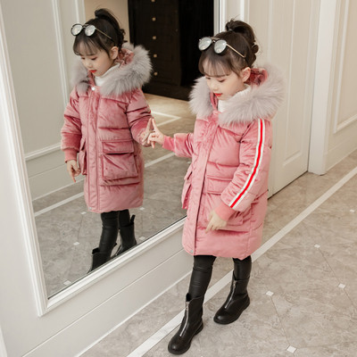 HIT Aktuális gyerekkabát lányoknak rózsaszín és piros színben