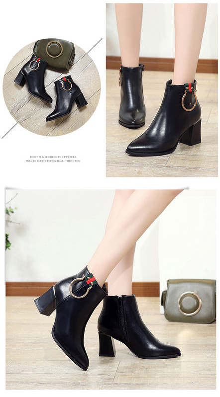 Stílusos női csizma két modellben - fekete színű