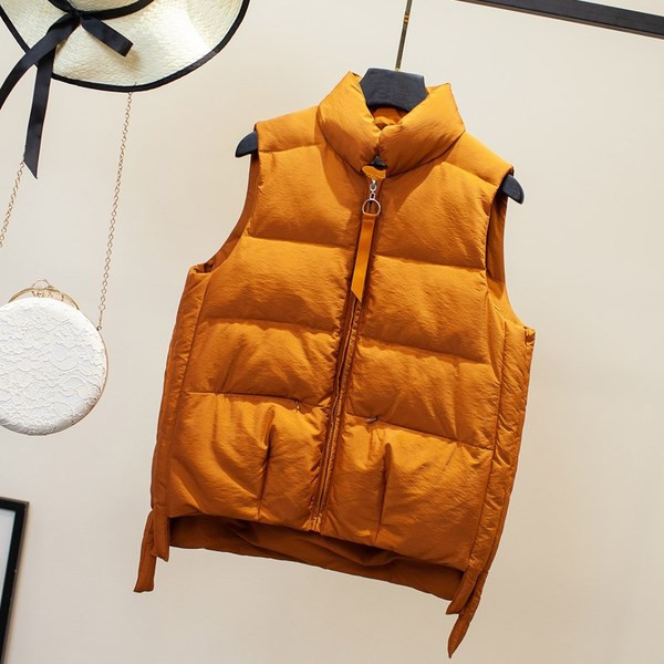 Egyedi női mellény őszre és télre négy színben