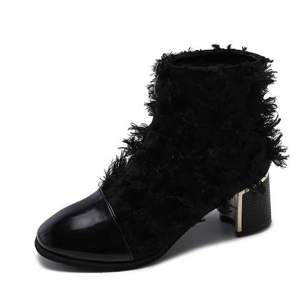 Εξαιρετικές γυναικείες μπότες σε δύο χρώματα