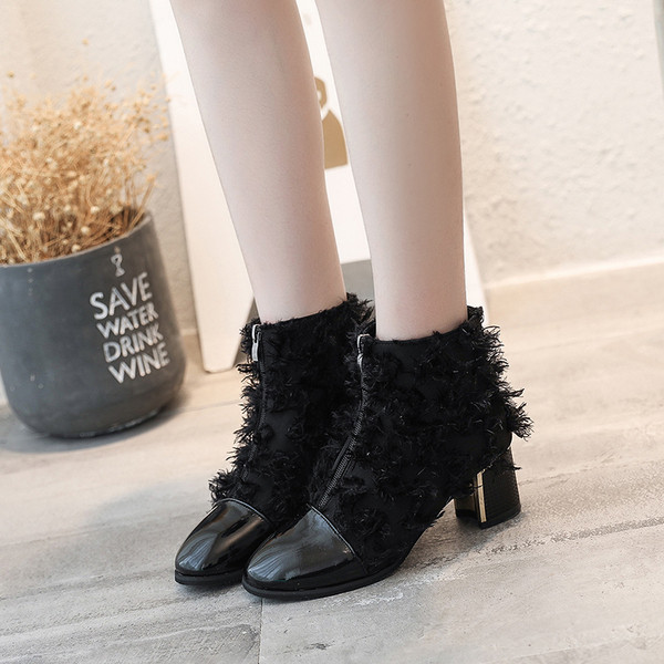 Εξαιρετικές γυναικείες μπότες σε δύο χρώματα