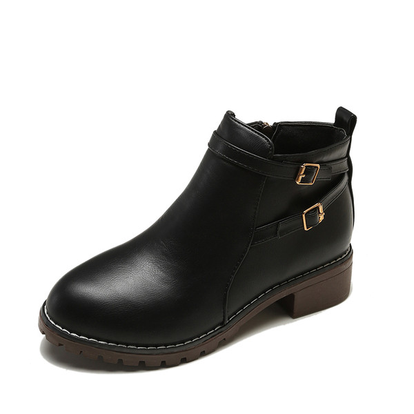 Női alkalmi csizma barna és fekete színben