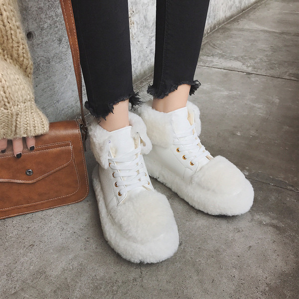 Modern női puha csizma két színben