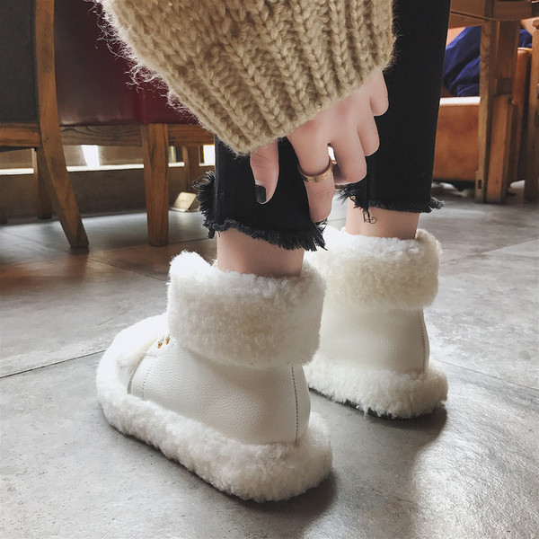 Modern női puha csizma két színben