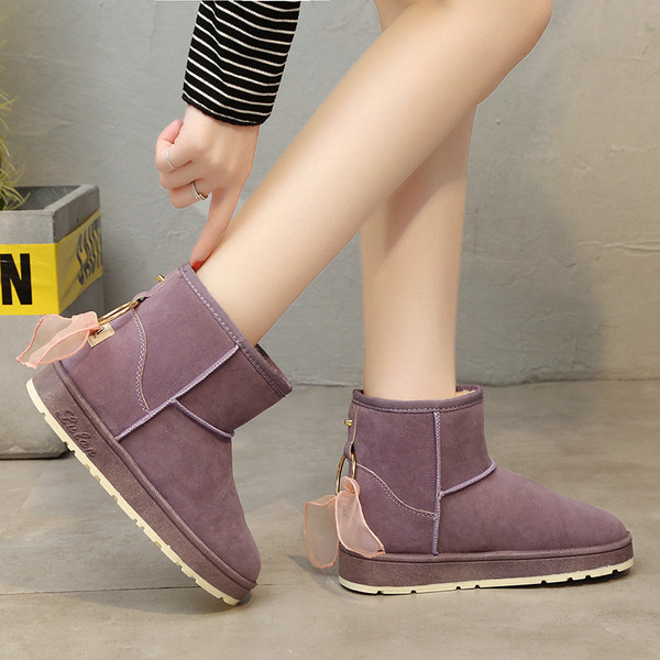 Modern női puha csizma négy színben