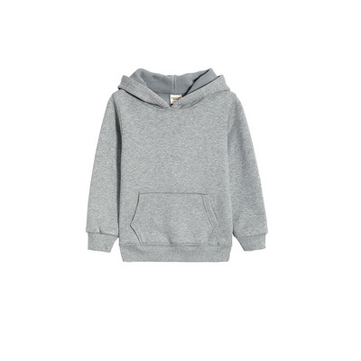 Ежедневен детски суичър с качулка и джоб в няколко цвята подходящ за момичета и момчета