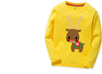 Ежедневна детска блуза в два модела с цветна апликация 