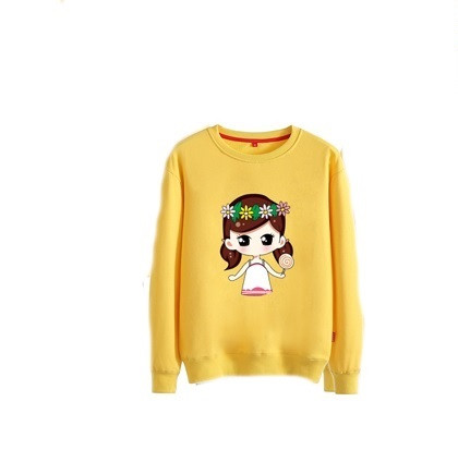 Moдерна детска буза с цветна апликация в два вида 