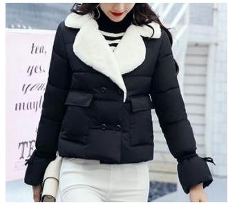 Αθλητικό-καθημερινό μπουφάν με μαλακή επένδυση κοντό μοντέλο με διάφορα χρώματα