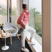 Дамско зимно яке къс модел в няколко цвята