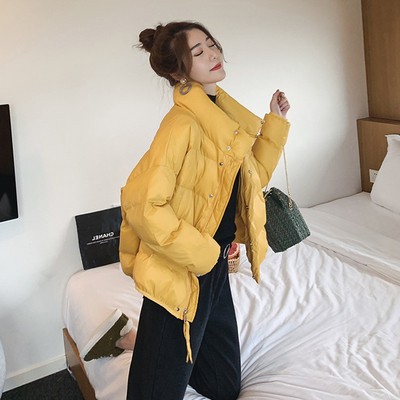 Дамско зимно яке къс модел в няколко цвята