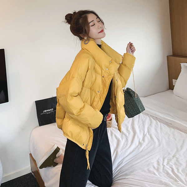 Дамско зимно яке къс модел в няколко цвята