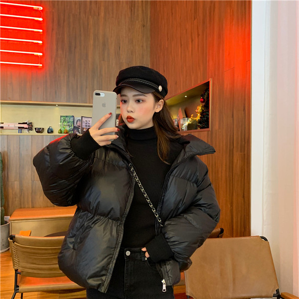 Női alkalmi téli kabát széles modell több színben