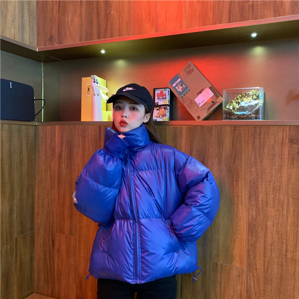 Női alkalmi téli kabát széles modell több színben