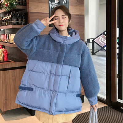 Női téli kabát kapucnival két színben