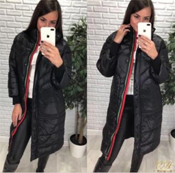 Sport-alkalmi női kabát hosszú modell fehér és fekete színben