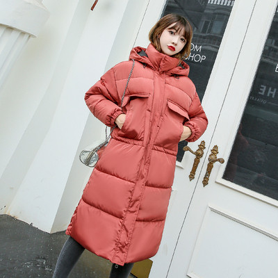 Ежедневно дамско яке дълъг модел с качулка в няколко цвята