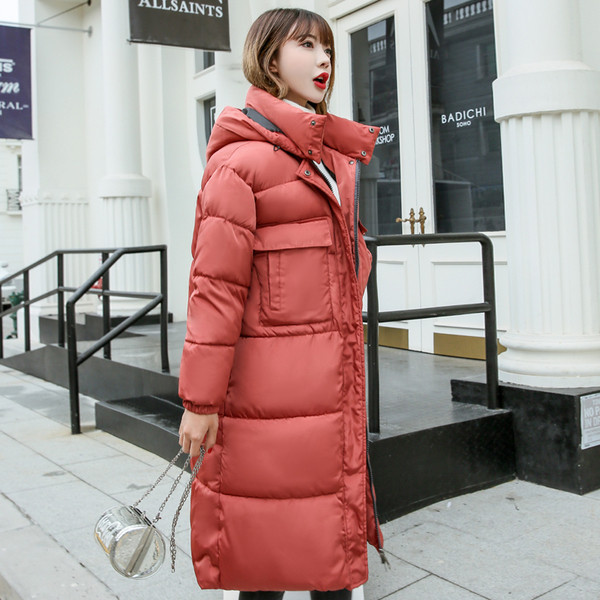 Ежедневно дамско яке дълъг модел с качулка в няколко цвята