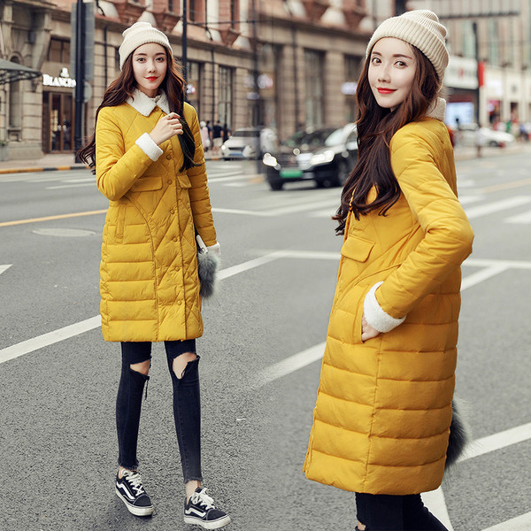 Női hosszú kabát Karcsú modell több színben