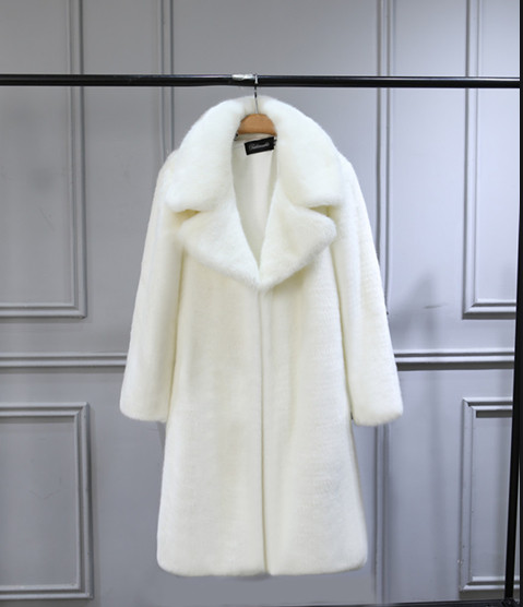 Stílusos női télikabát hosszú modell V-nyakkal, több színben