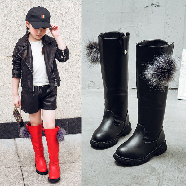 Stílusos gyerekcsizma három színben pehelytal