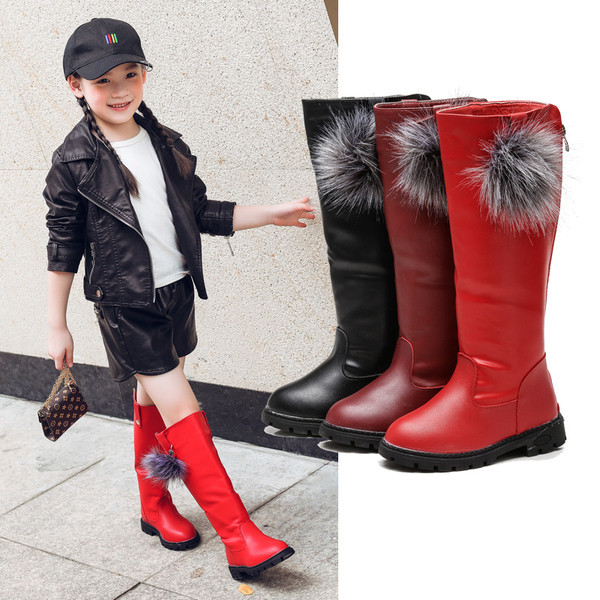 Stílusos gyerekcsizma három színben pehelytal