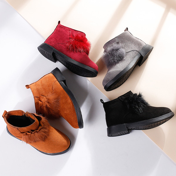 Modern gyerekcsizma lányoknak pehelyes négy színben