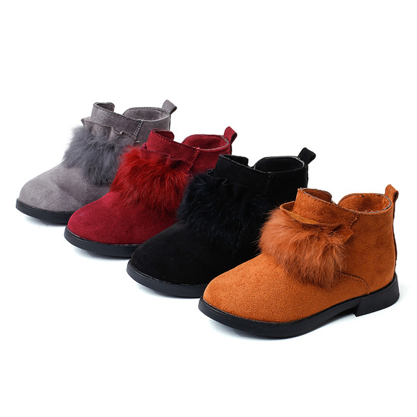 Modern gyerekcsizma lányoknak pehelyes négy színben