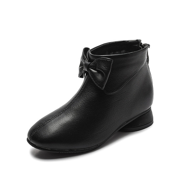 Modern eco bőr csizma lányoknak