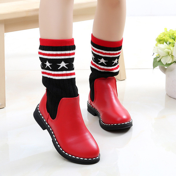 Stílusos gyerekcsizma lányoknak két színben