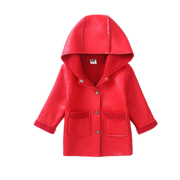 Stílusos, öko bőrből készült gyerekkabát puha béléssel több színben, lányoknak és fiúknak egyaránt