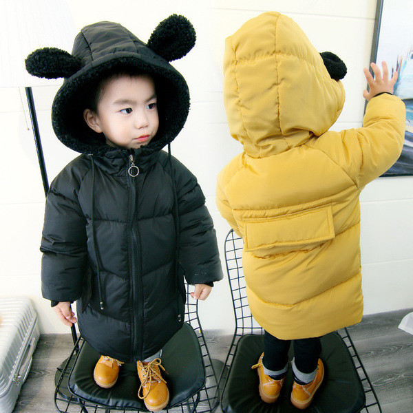 Napi gyerek téli kabát hosszú modell több színben