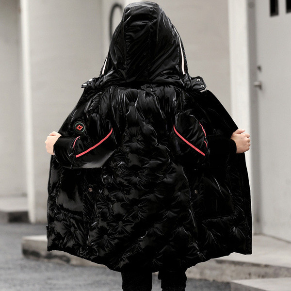 HIT Aktuális gyerekkabát fiúknak hosszú modell két színben