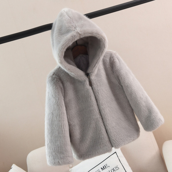 Modern, kapucnis gyerekkabát lányoknak többféle színben