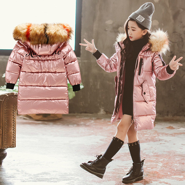 Geaca pentru copii moderna pentru fete cu gluga in mai multe culori