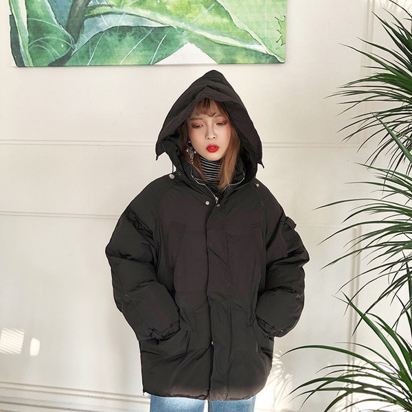 Női modern kabát négy színben - széles modell