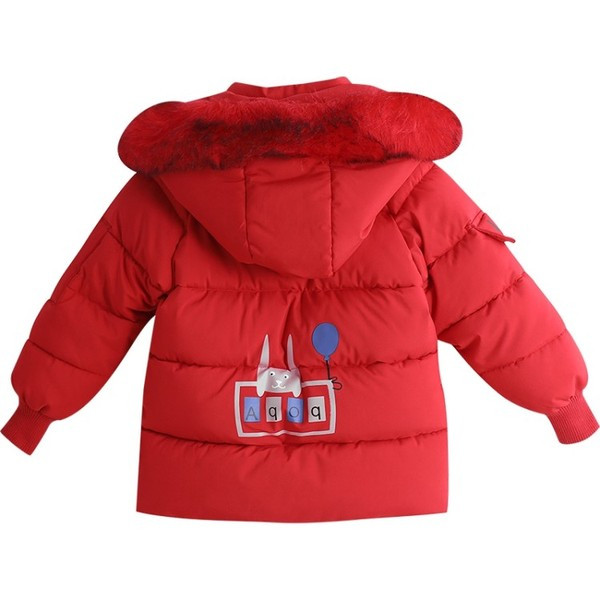 Καθημερινό παιδικό μπουφάν για κορίτσια σε τέσσερα χρώματα