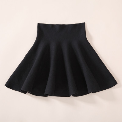 Γυναικεία κομψή φούστα για το φθινόπωρο και το χειμώνα σε τέσσερα χρώματα