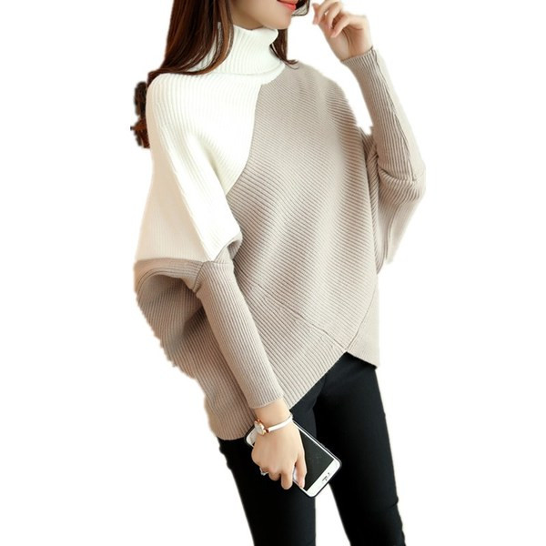 Μοναδικό γυναικείο πουλόβερς με κολάρο πόλο σε τρία χρώματα