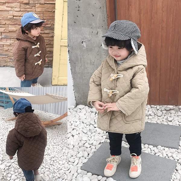 Napi gyerekkabát fiúknak kapucnival, két színben