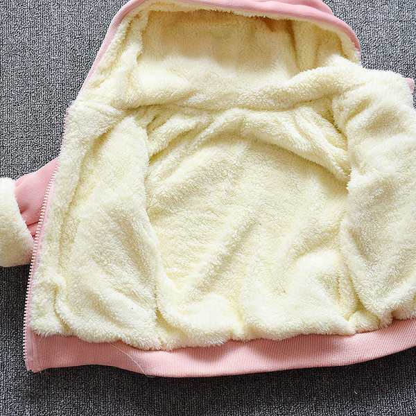 Rózsaszín színű kétrészes gyerekkészlet lányoknak