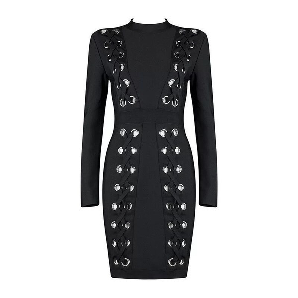 Aktuális női ruha nyakkendővel piros és piros színben