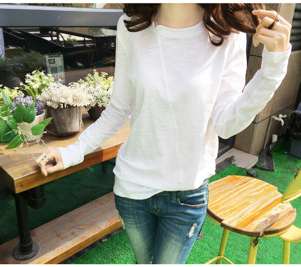 Modern női blúz, hosszú ujjú fehér, rózsaszín, sárga és fekete színben