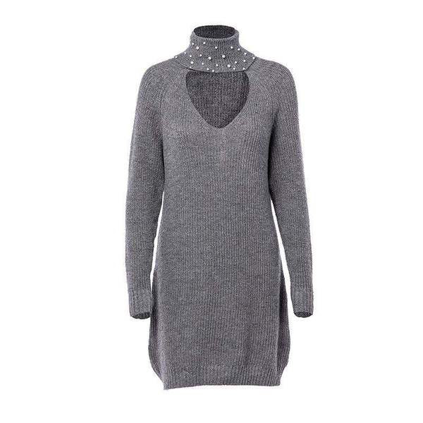 Modern női téli ruha négy színben